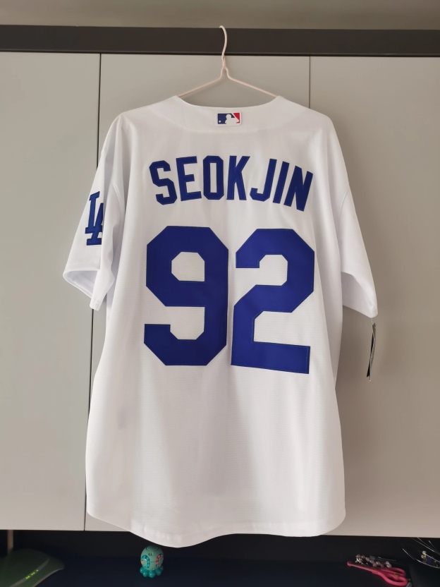 BTS Inspired Dodgers Custom  Jersey 