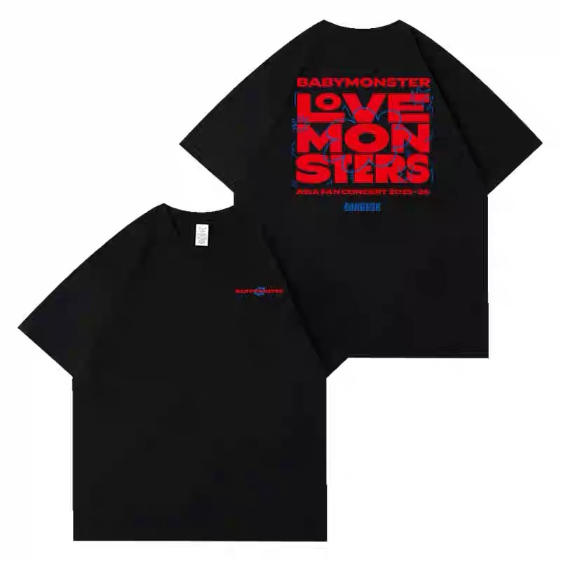 BABYMONSTER Fan Concert Love Monsters Merch Inspired T-Shirt
