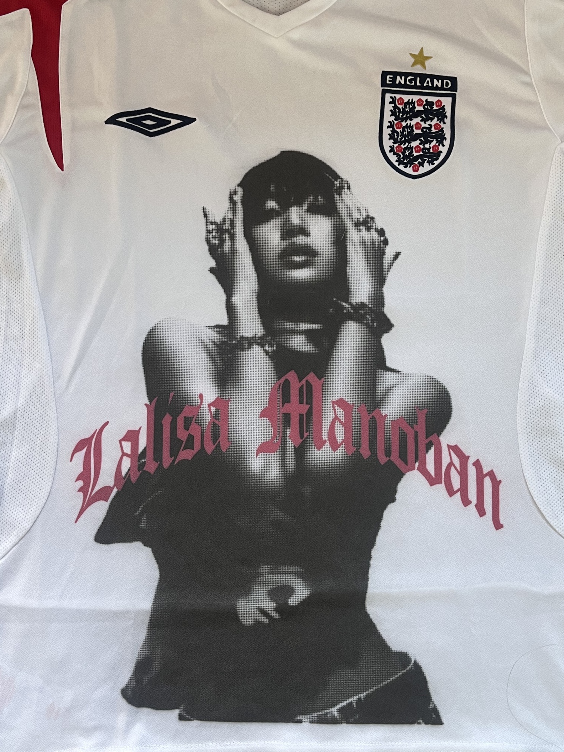 Blackpink Lisa-Inspired Custom England Remake Jersey