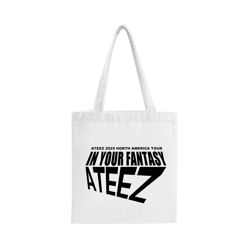 ATEEZ 2025 In Your Fantasy World Tour Merch Inspired Custom Tote Bag