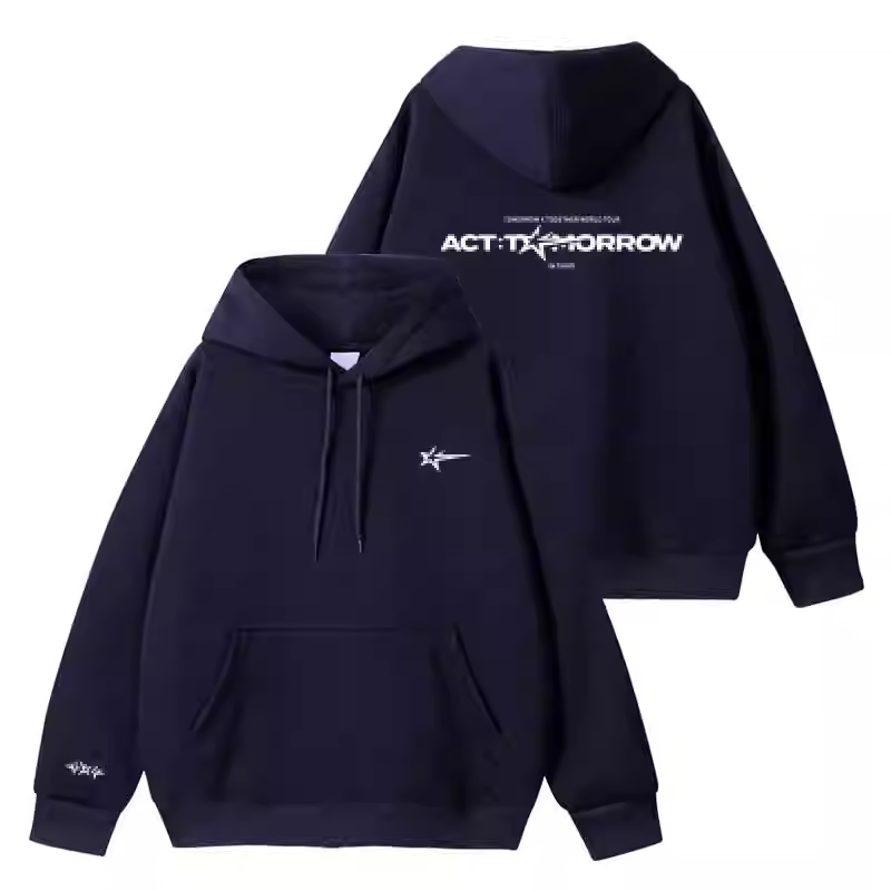 TXT 2026 World Tour Act Tomorrow Merch Inspired Hoodie