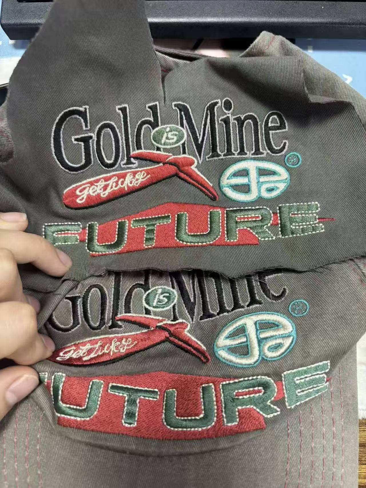 Cortis James Inspired Goldmine Future Embroidered Cap Hat