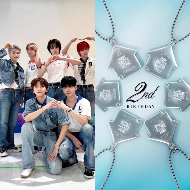Boynextdoor 2nd Anniversary Fan Support Gift Small House Necklace

