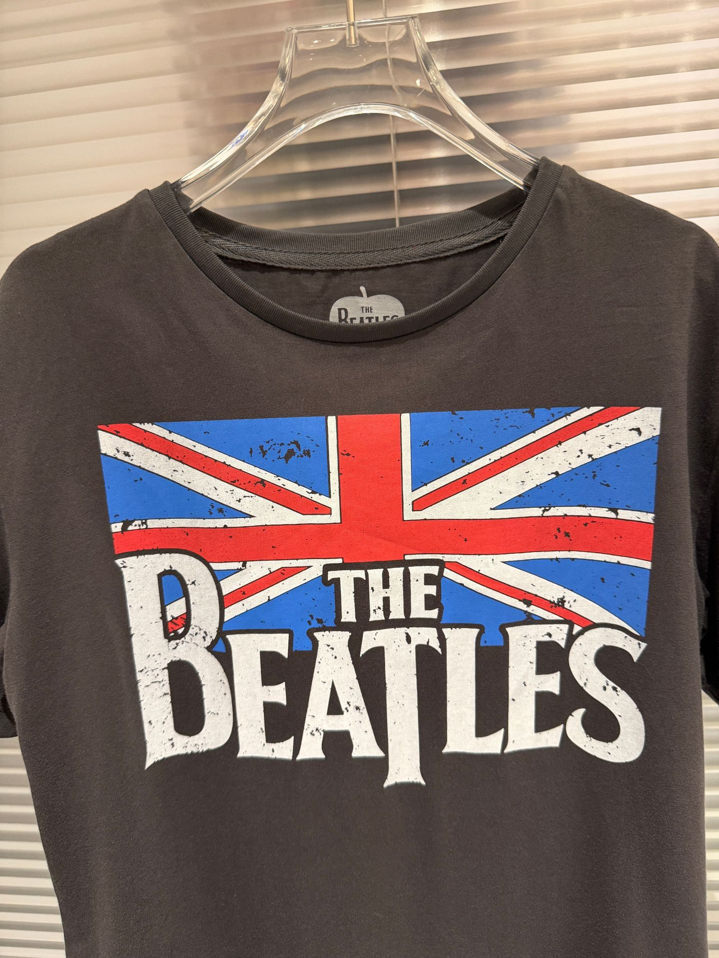 Cortis Martin Inspired The Beatles British Flag Washed Distressed T-Shirt