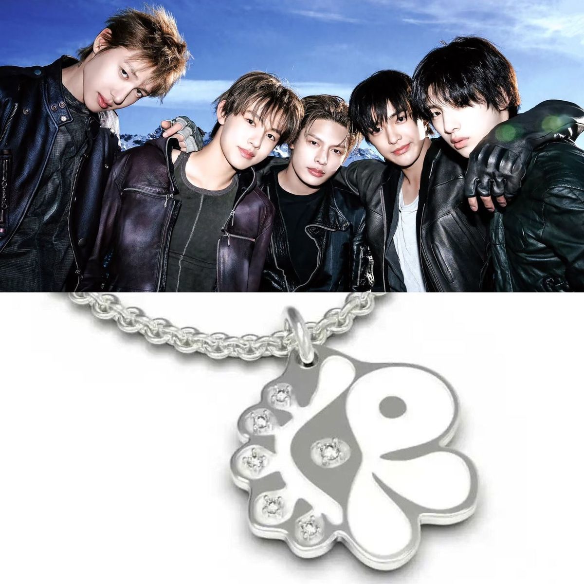 CORTIS Inspired Logo Pendant Necklace