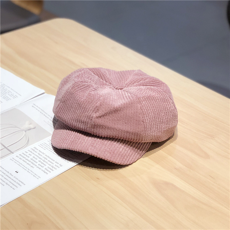 BTS JIMIN Inspired Corduroy Octagonal Hat