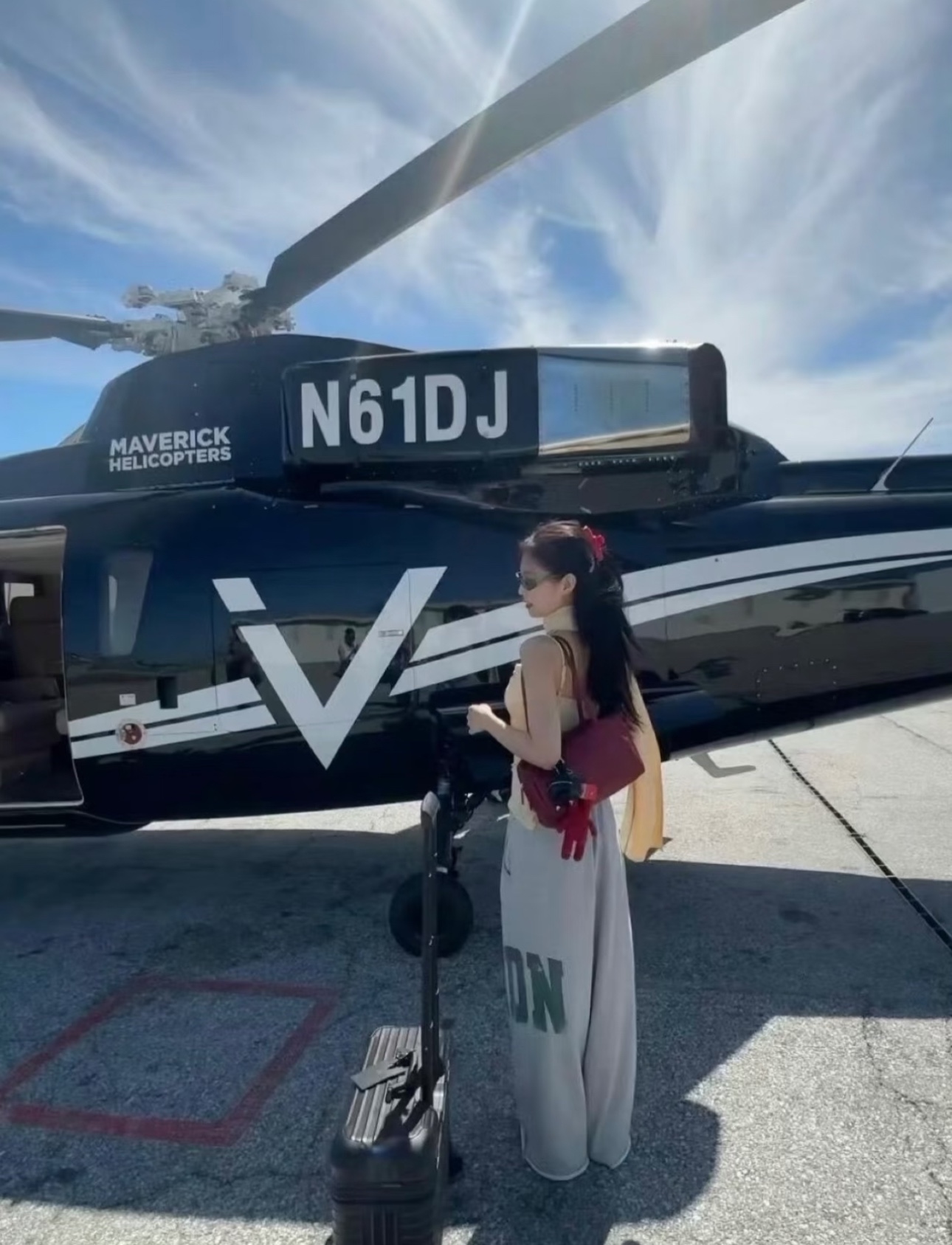 Blackpink Jennie Inspired Yellow tank & Grey Wide Leg Pants Set