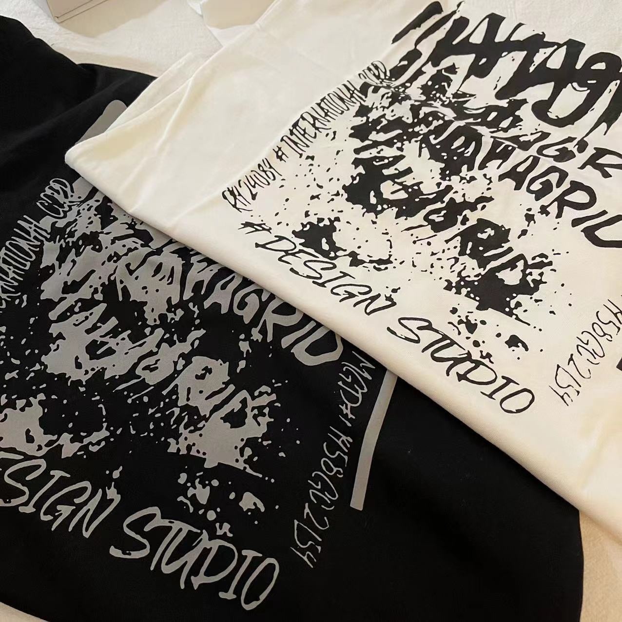 SEVENTEEN Wonwoo Inspired Graffiti Lettering Vintage Tee