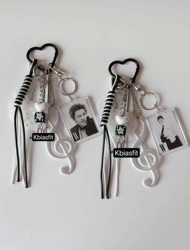 CORTIS Member Handmade Acrylic Keychain Bag Charm