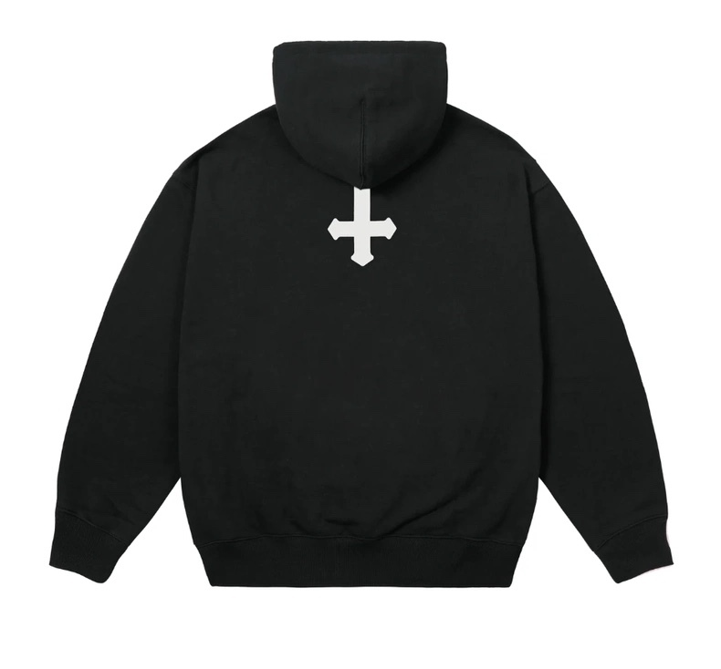ENHYPEN Sunoo Inspired Black Letter Print Hoodie