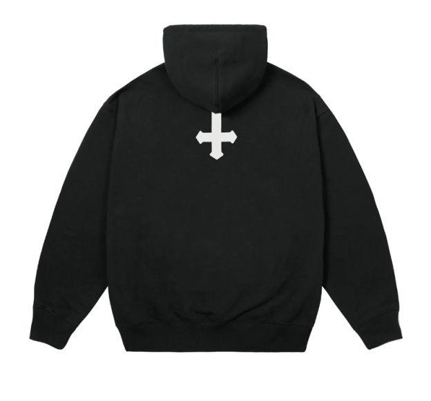 ENHYPEN Sunoo Inspired Black Letter Print Hoodie