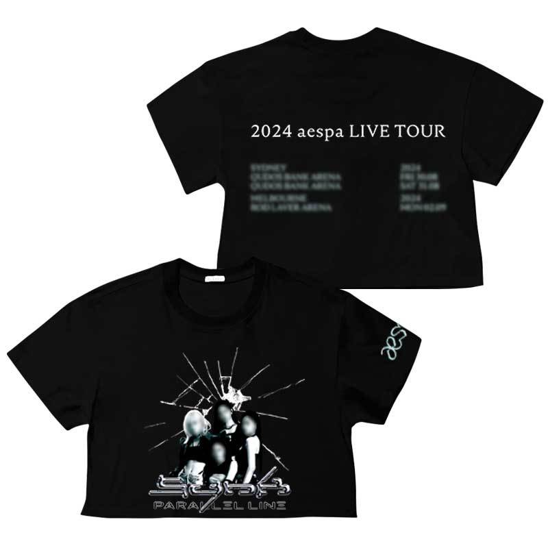 Aespa Synk Parallel Line Tour Inspired T-shirt