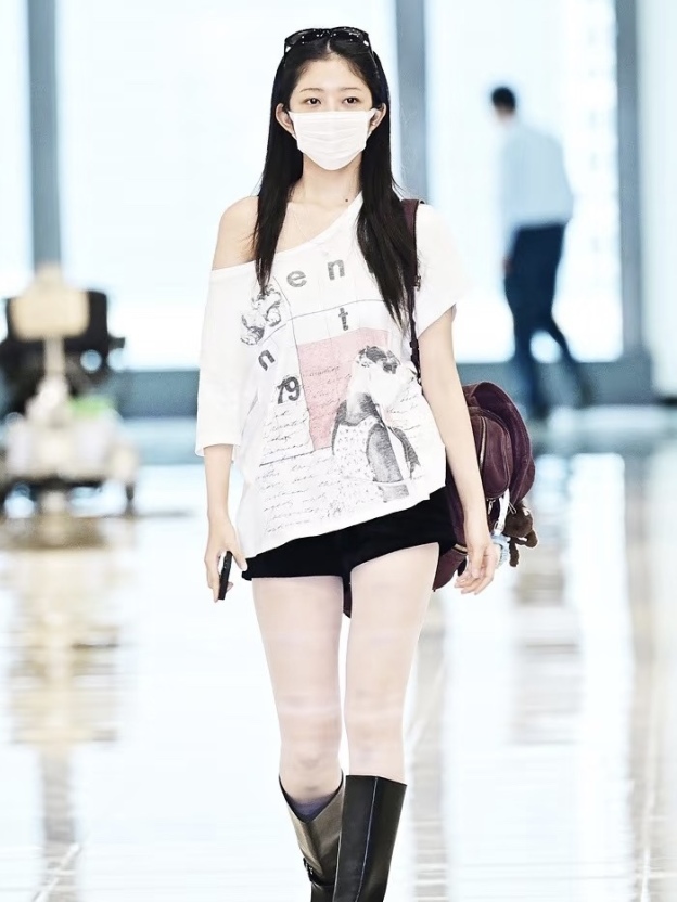 ENHYPEN Niki & Boynextdoor Jaehyun Inspired Punk Style Printed T-Shirt