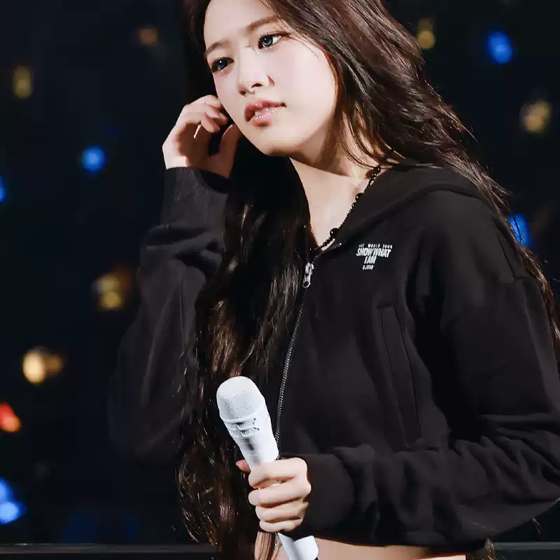 IVE 2026 World Tour Show What I Am Merch Inspired Winged Crest Zip Hoodie