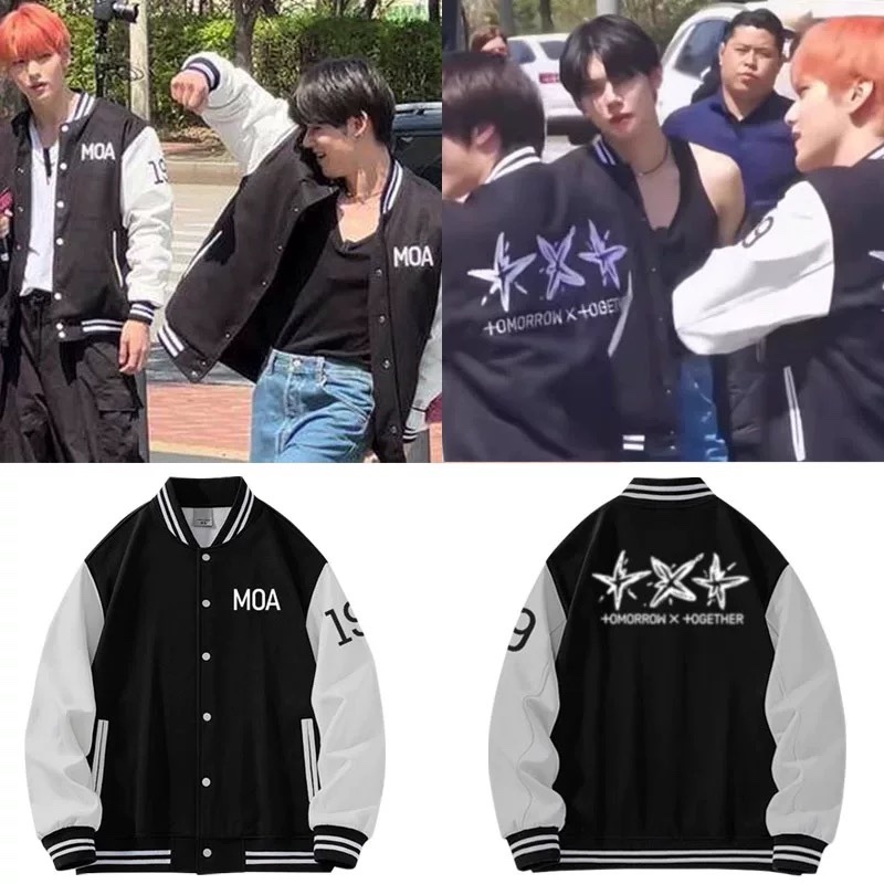 TXT  ROADSHOW INSPIRED MERCH BASEBALL JACKET