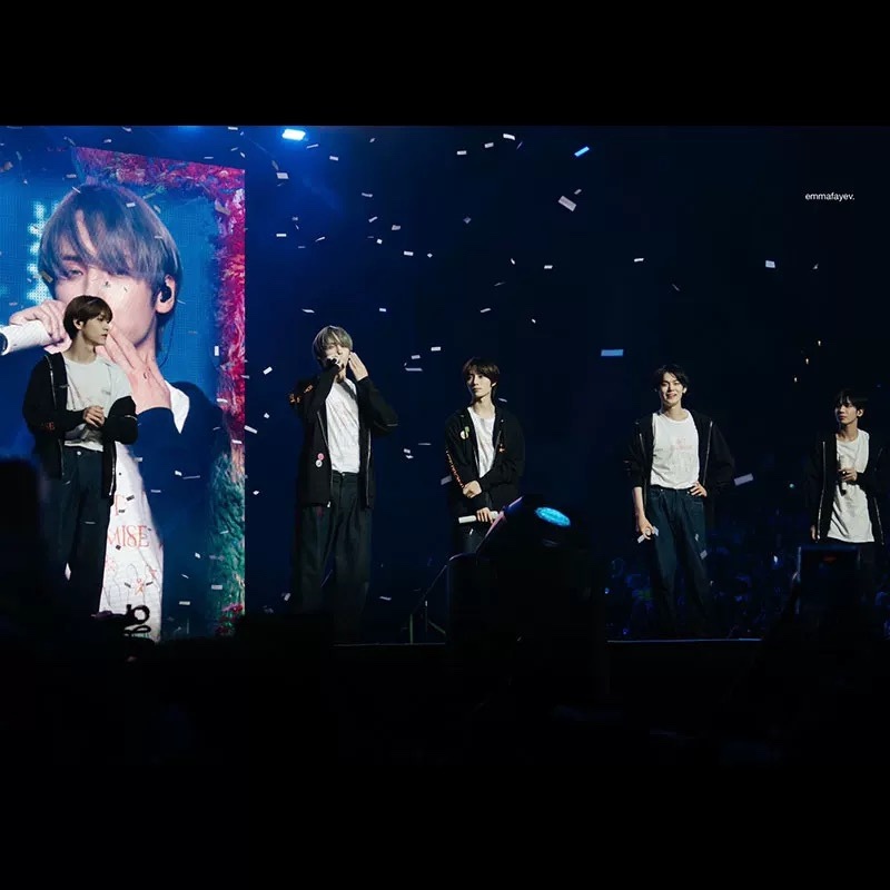 TXT World Tour Act Promise Official Merch Inspired zip-up Hoodie 