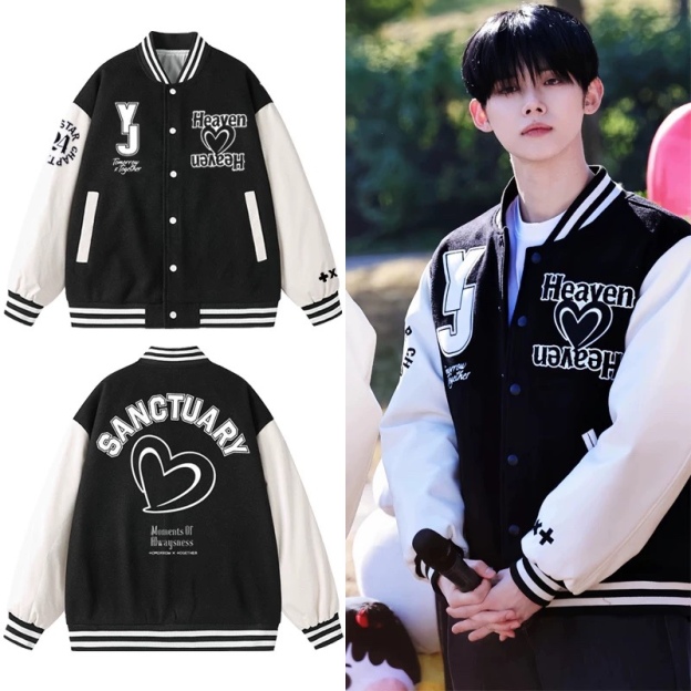 TXT SANCTUARY TOUR Inspired Baseball Jacket
