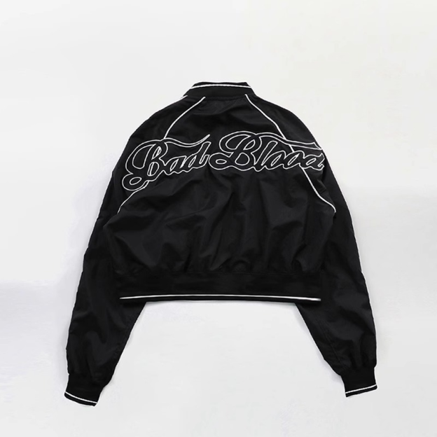 Stray Kids Felix Inspired Cropped Bomber Jacket