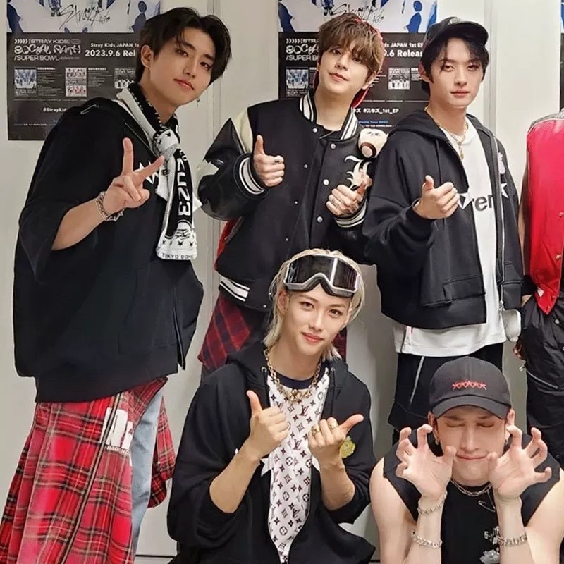 Stray kids 5 star tour inspired merch hoodie