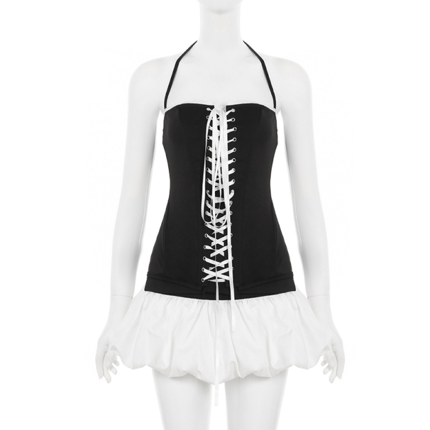 Halter Top Puff Skirt Set for STAY | Stray Kids Concert Outfit