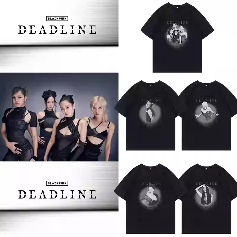 Blackpink 2026 Deadline Merch Inspired T-Shirt