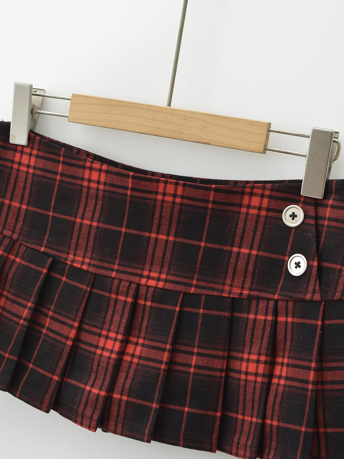 Plaid Low Waisted Short Skirt-Straykids concert outfitidea for STAY