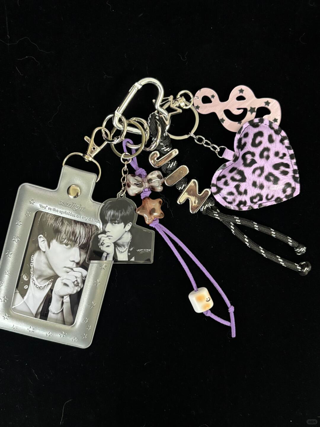 BTS Photocard Holder Keychain Bag Charm
