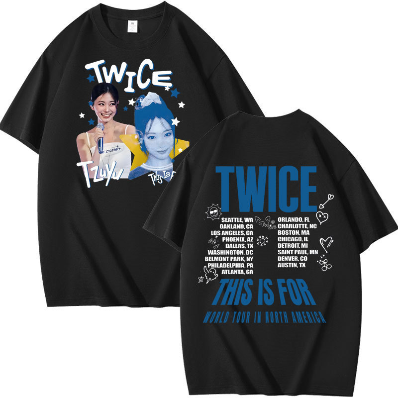 Twice This is For World Tour Merch Inspired T-shirt