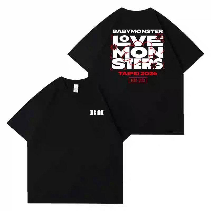 BABYMONSTER Fan Concert Love Monsters Merch Inspired T-Shirt