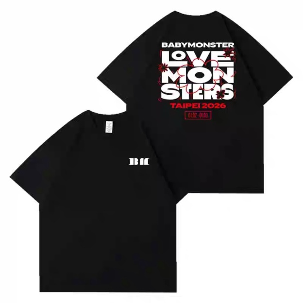 BABYMONSTER Fan Concert Love Monsters Merch Inspired T-Shirt