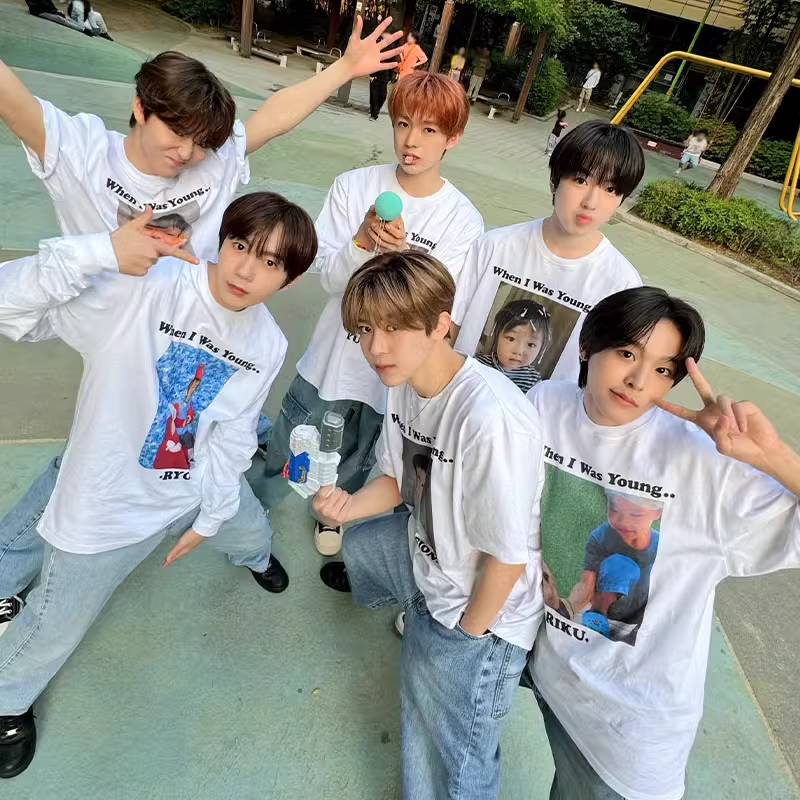 NCT WISH "When I Was Young" Tour T-Shirt 