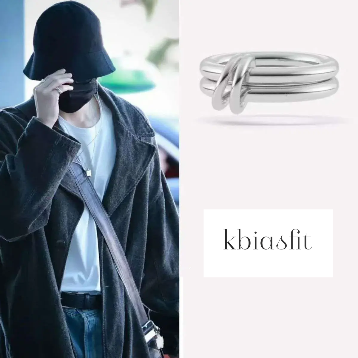 SEVENTEEN WONWOO Inspired Custom Double-Ring