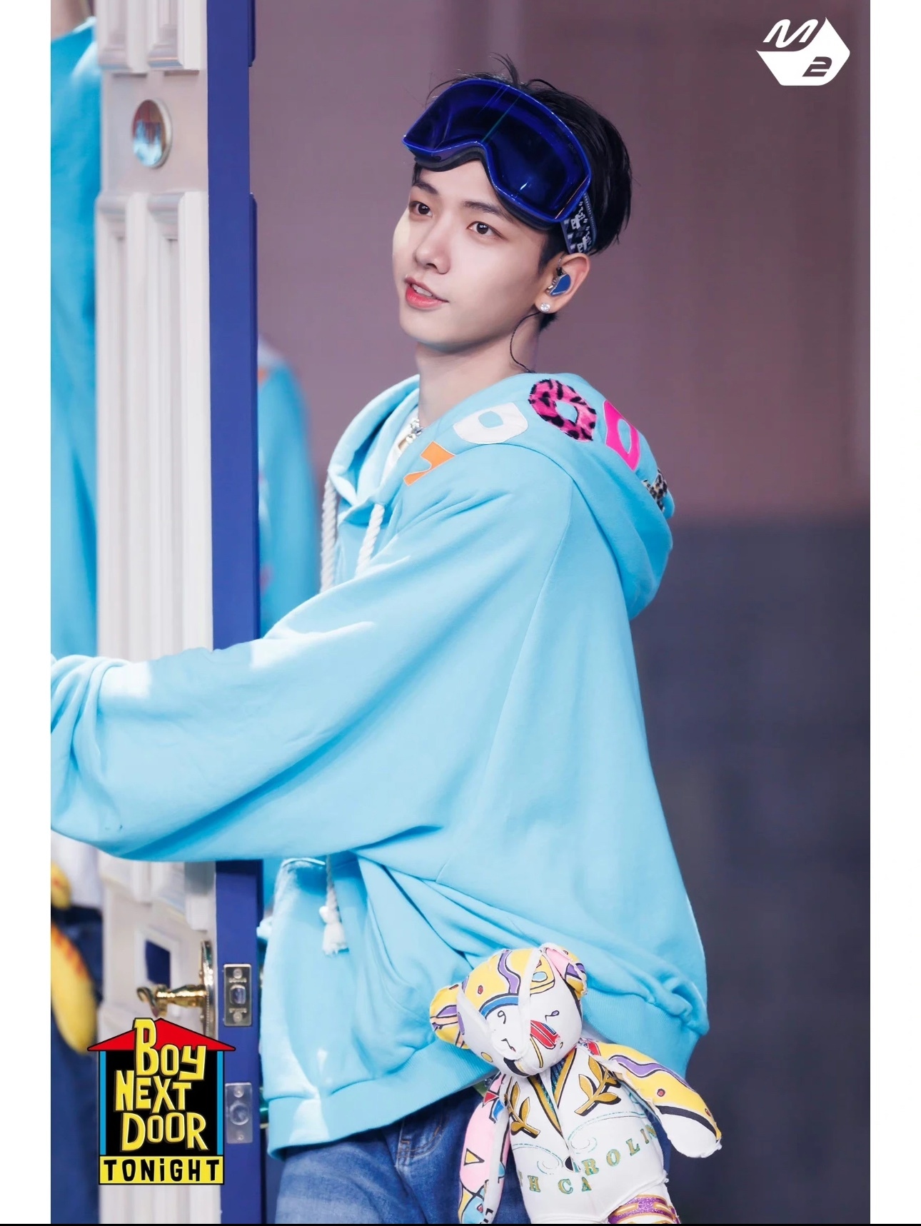 Boynextdoor one and only stage inspired BLUE HOODIE