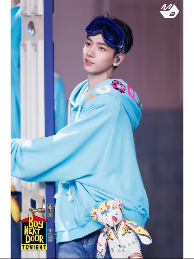 Boynextdoor one and only stage inspired BLUE HOODIE