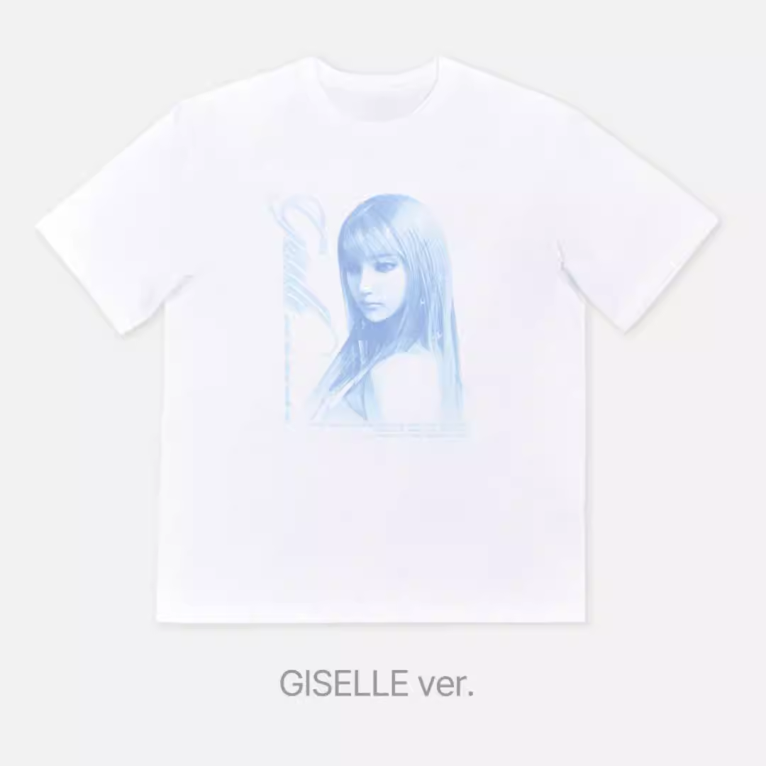 Aespa 2025 TOUR SYNK aeXIS LINE Merch Inspired T-Shirt