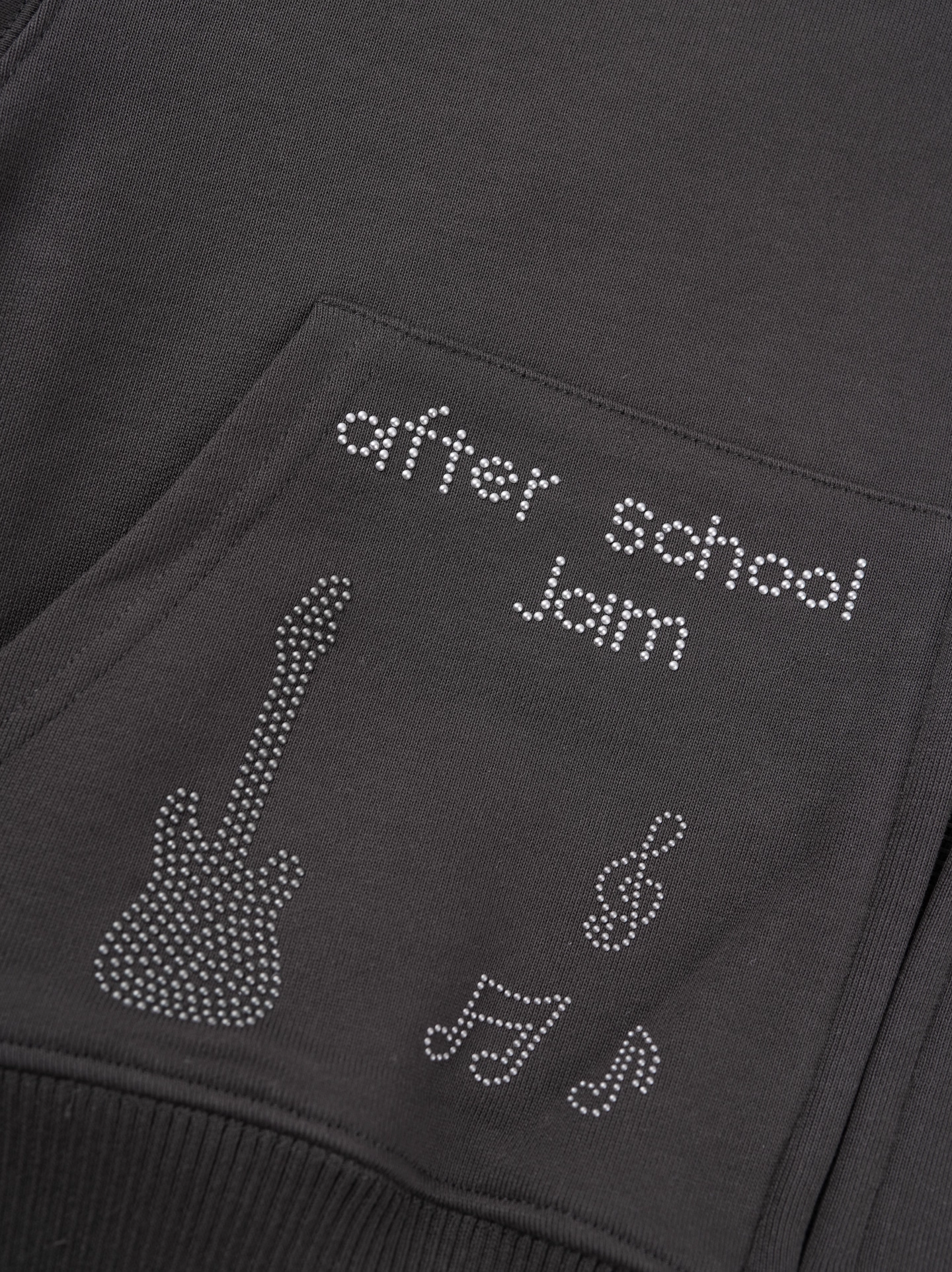 NMIXX Haewon Inspired Rhinestone hotfix fur hoodie