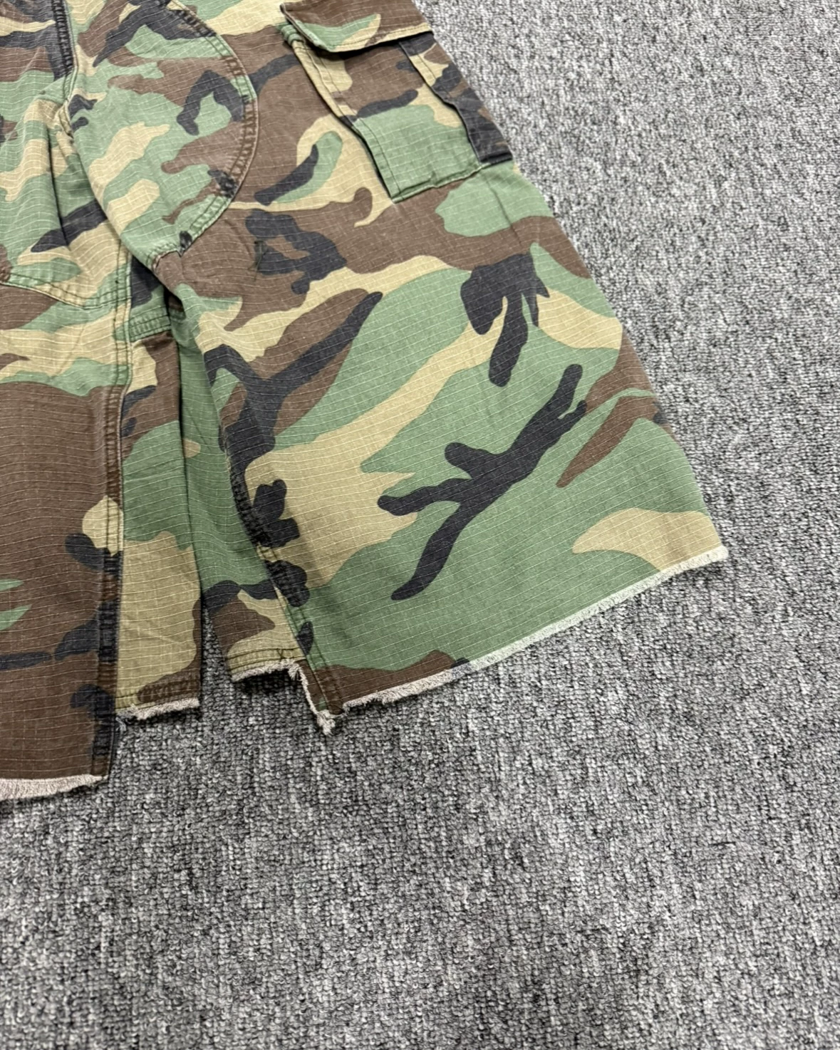 Cortis Keonho Inspired Camo Cargo Shorts