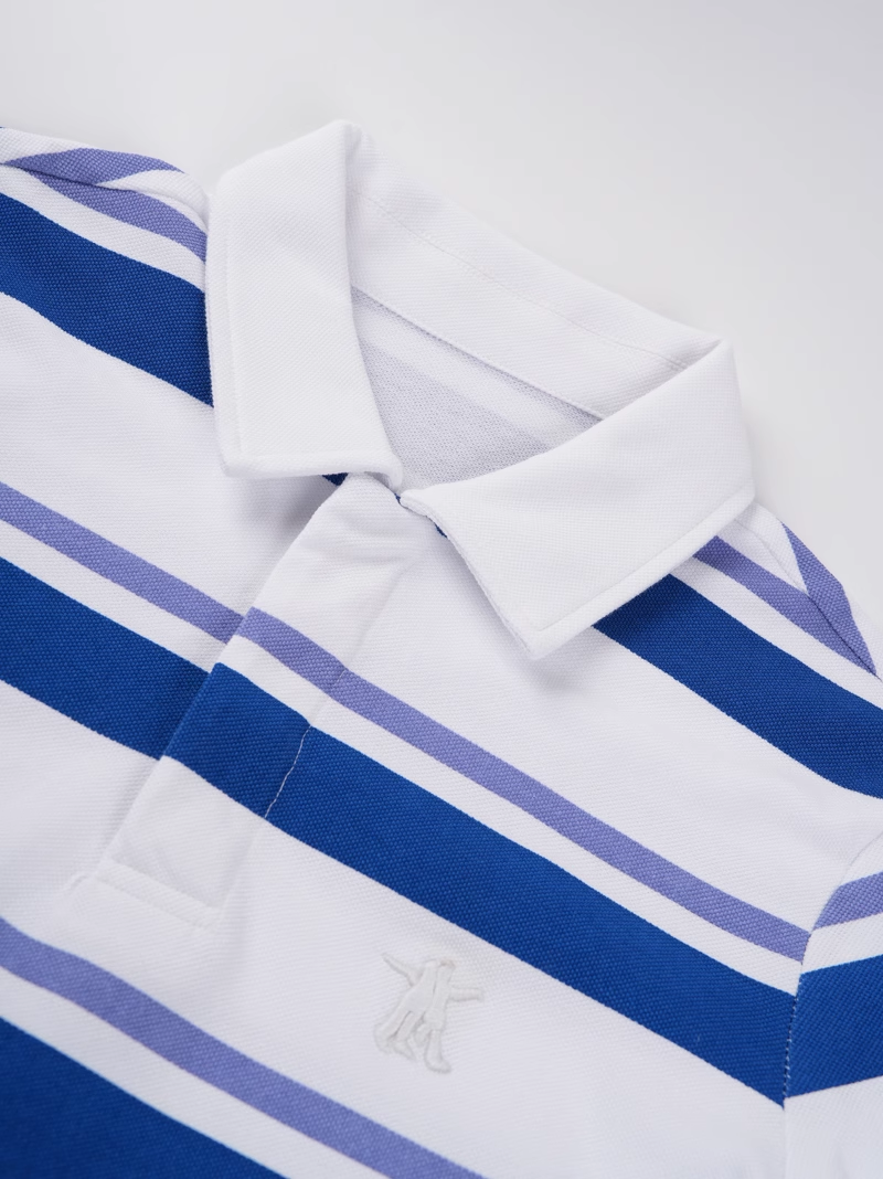 illit Yunah Striped Polo Shirt
