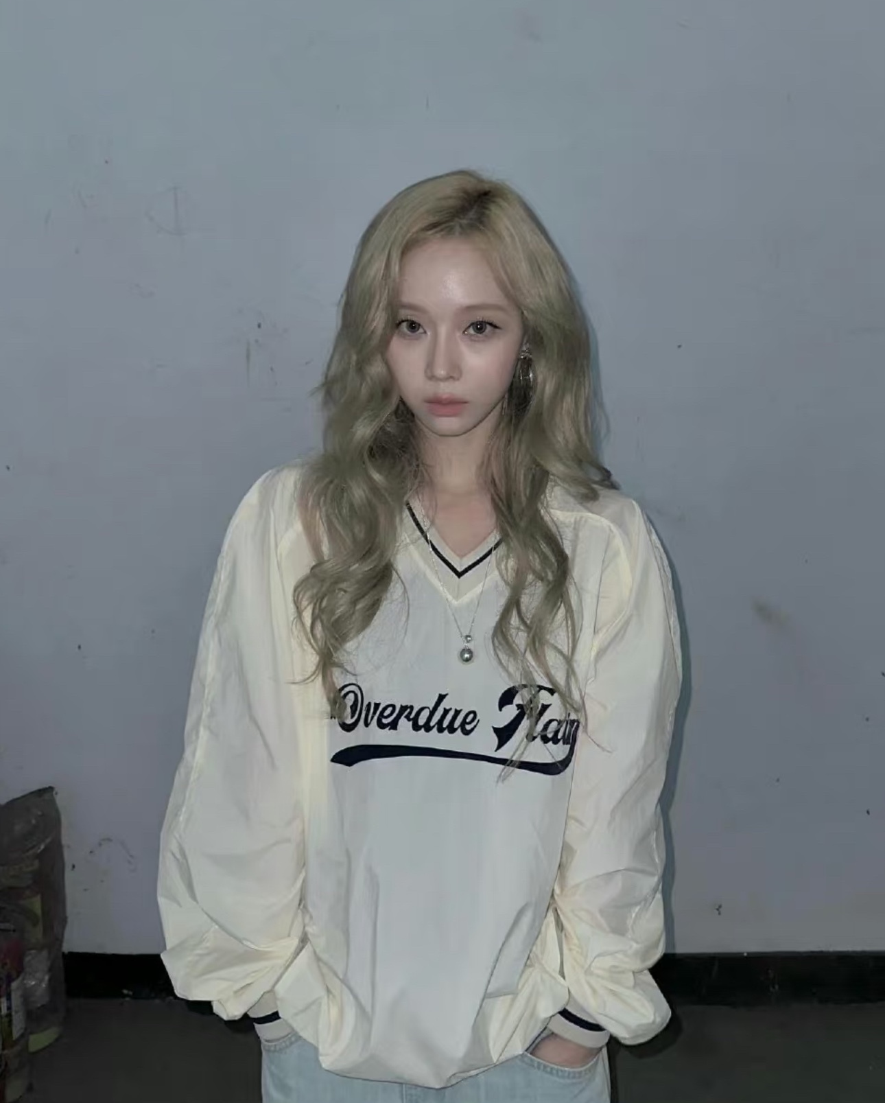 Aespa Winter Style Waterproof Nylon Oversized T-Shir