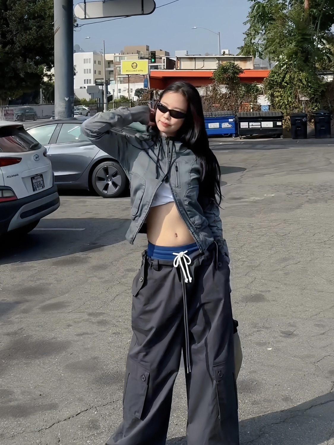 Blackpink Jennie Inspired Pockets Cargo Pants