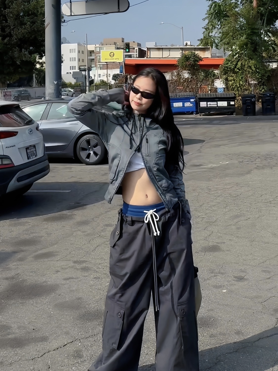 Blackpink Jennie Inspired Pockets Cargo Pants