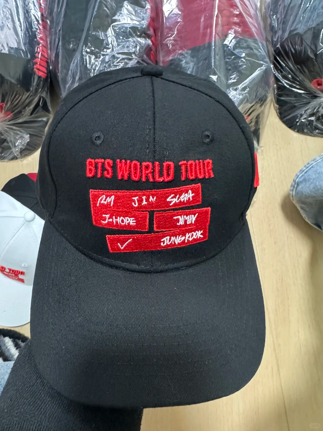 BTS Arirang Merch Inspired Embroidered Baseball Cap