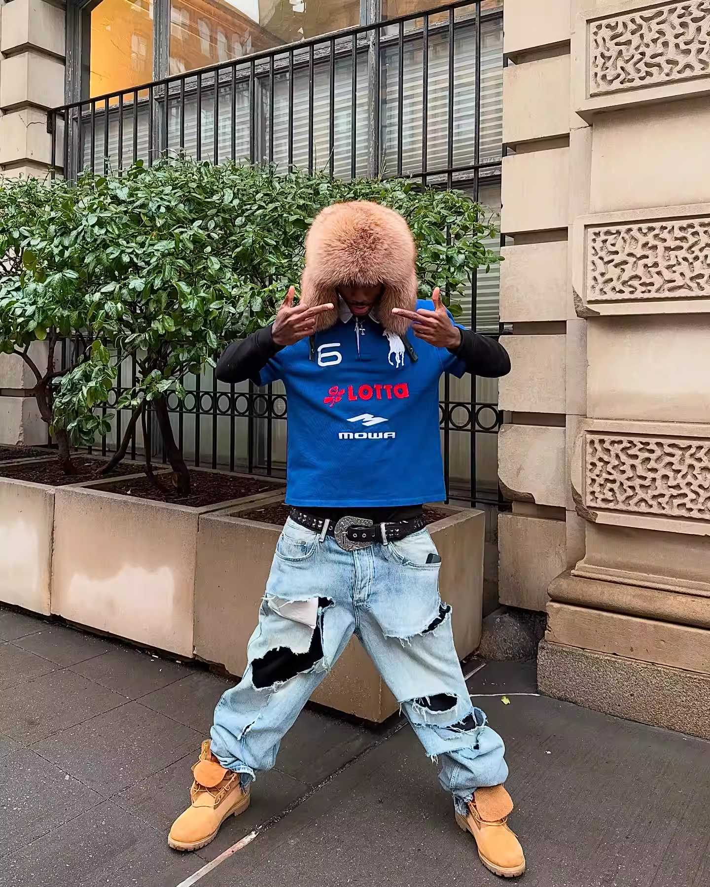 Cortis Martin Inspired Tokyo Sex Embroidered Polo Shirt