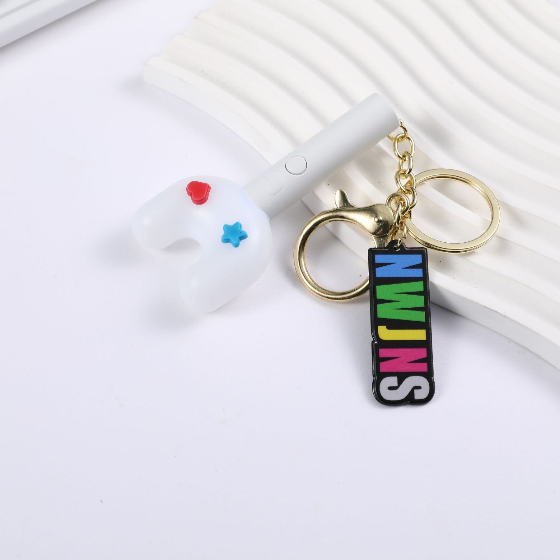 NewJeans Mini Light Stick Inspired Keychain-NJZ