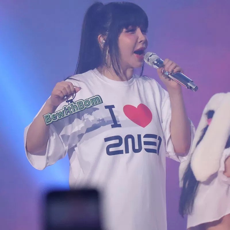 2NE1 WELCOME BACK TOUR MERCH INSPIRED TSHIRT