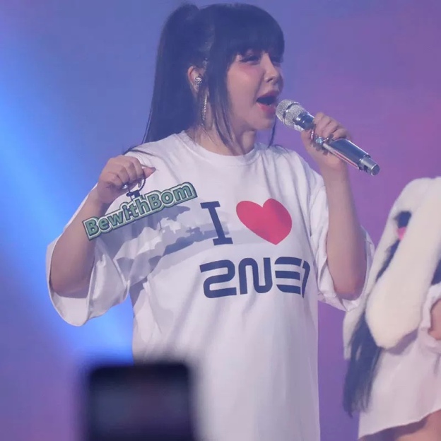 2NE1 WELCOME BACK TOUR MERCH INSPIRED TSHIRT