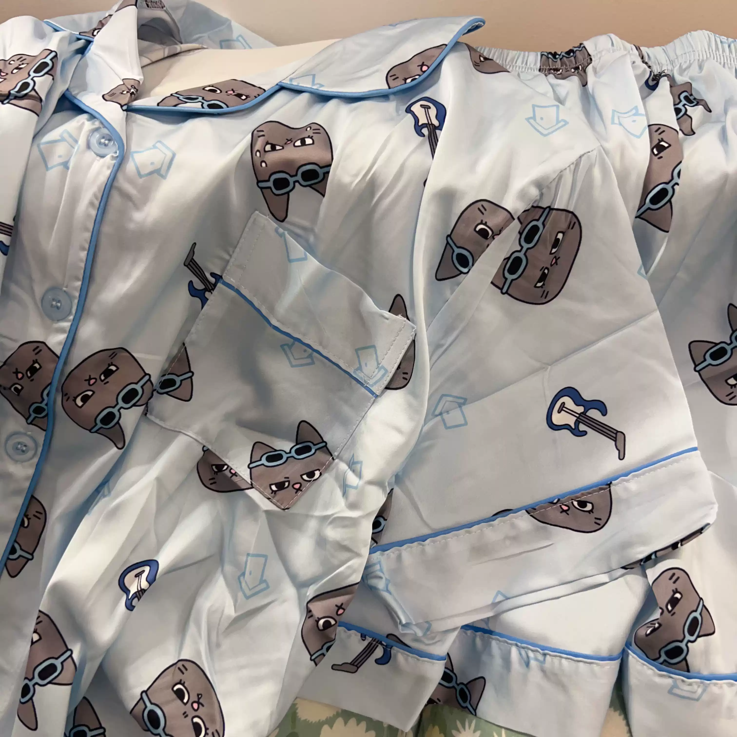 BOYNEXTDOOR BBNEXDO Inspired Short Pajama Set