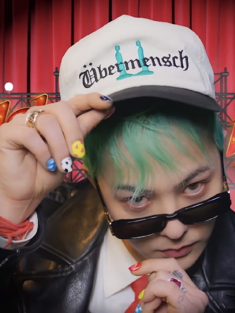 GD Style Embroidered Baseball Cap - G-Dragon