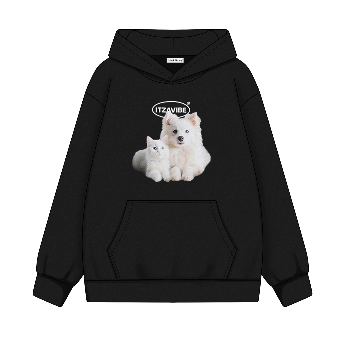 NCT RENJUN & JAEMIN Inspired Cat-Dog Hoodie