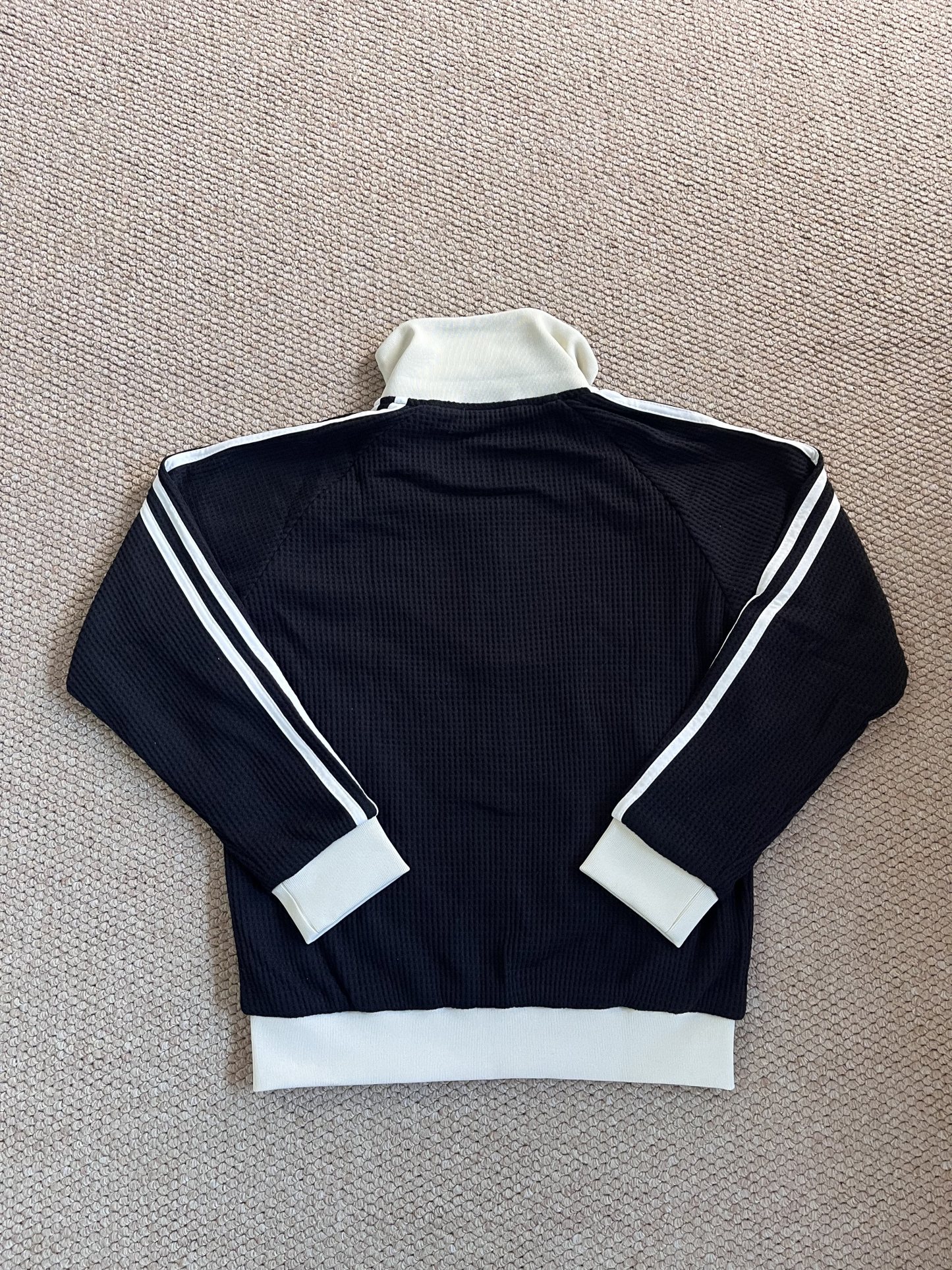 Enhyepn Heeseung inspired  3-Leaf Embroidery Waffle Casual Coat Jacket